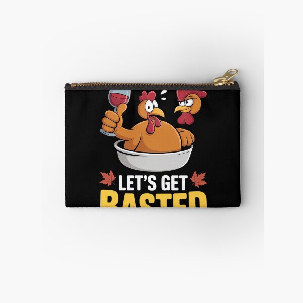 Item preview, Womens Funny Let's Get Basted Turkey & Wine Glass Thanksgiving Day designed and sold by PeteHomenick.