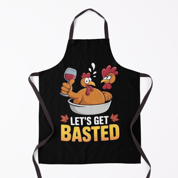 Item preview, Womens Funny Let's Get Basted Turkey & Wine Glass Thanksgiving Day designed and sold by PeteHomenick.
