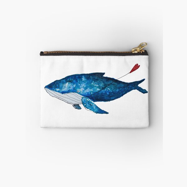 Item preview, Hand paint watercolor blue whale illustration. Animal of ocean theme. designed and sold by KKHROMOVA.