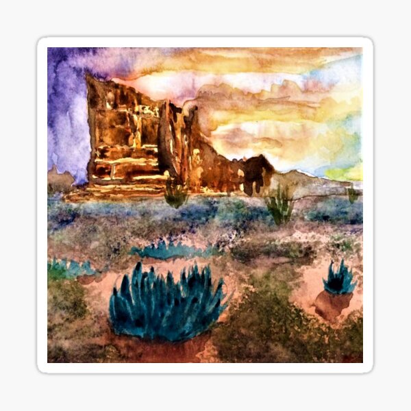 Item preview, Sunrise on the Arizona Desert designed and sold by Dragoonskee.