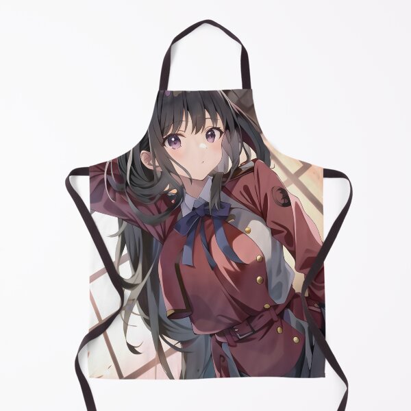 Item preview, Takina Inoue Red Uniform Stylish Pose Lycoris Recoil designed and sold by HumbertoValveno.