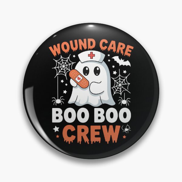 Item preview, Wound Care Boo Boo Crew Shirt Funny Nurse Ghost Halloween designed and sold by PeteHomenick.