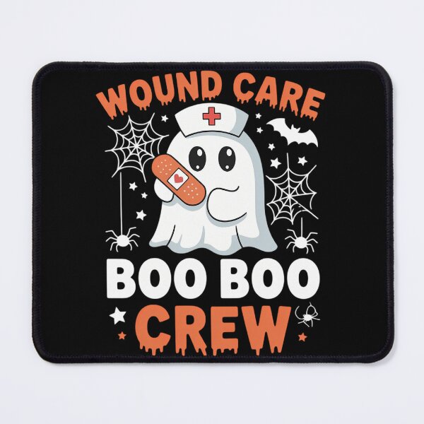 Item preview, Wound Care Boo Boo Crew Shirt Funny Nurse Ghost Halloween designed and sold by PeteHomenick.