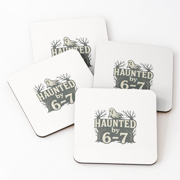 Item preview, 67 Meme Halloween Haunted Ghost - Six Seven Gen Alpha Z  designed and sold by grumpzara.