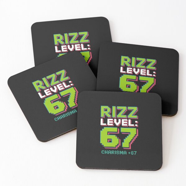 Item preview, Rizz Level 67 Meme Shirt Youth Trend Six Seven 6 7 Meme 6 7 designed and sold by grumpzara.
