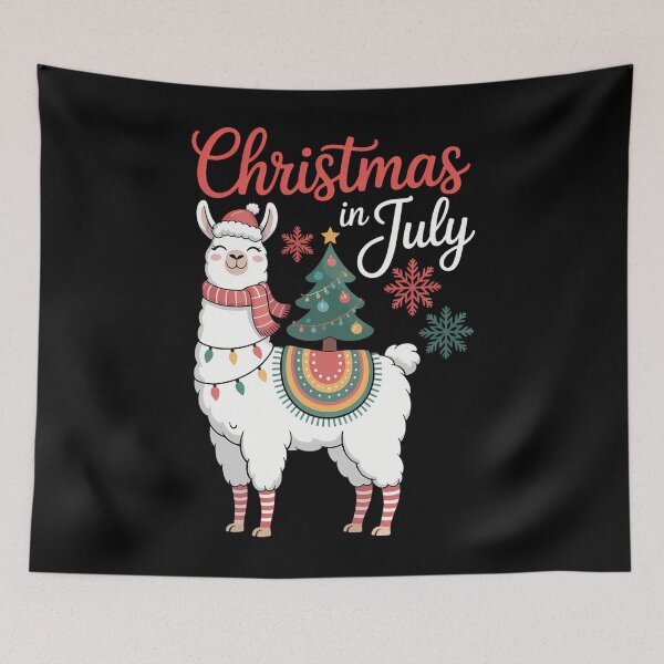 Item preview, Xmas Alpaca Llama - Christmas In July designed and sold by PeteHomenick.