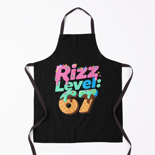 Item preview, Womens Rizz Level 67 Meme Shirt Ice Cream Drip Meme Six Seven 6 7  designed and sold by grumpzara.