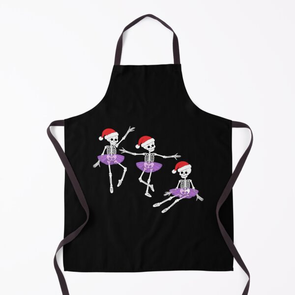 Item preview, Xmas Ballerina Skeleton Halloween Elegance for Christmas designed and sold by PeteHomenick.