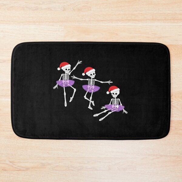 Item preview, Xmas Ballerina Skeleton Halloween Elegance for Christmas designed and sold by PeteHomenick.