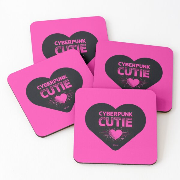Item preview, Cyberpunk Cutie  - Funny Neon Heart Women Gamer Design (Pink) designed and sold by SlightlyUnreal.