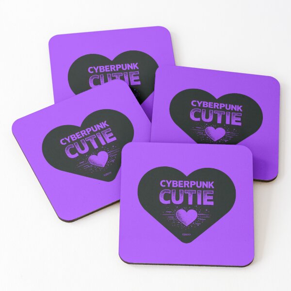 Item preview, Cyberpunk Cutie  - Funny Neon Heart Women Gamer Design (Violet) designed and sold by SlightlyUnreal.