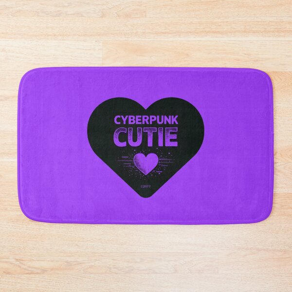 Item preview, Cyberpunk Cutie  - Funny Neon Heart Women Gamer Design (Violet) designed and sold by SlightlyUnreal.