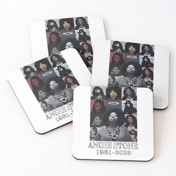 Item preview, Angie Stone 1961–2025 Soul Legend Tribute Collage Vintage Shirt designed and sold by NakanoChikaoco1.