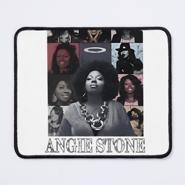 Item preview, Angie Stone 1961–2025 Soul Legend Tribute Collage Vintage Shirt designed and sold by NakanoChikaoco1.
