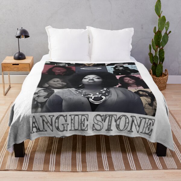 Item preview, Angie Stone 1961–2025 Soul Legend Tribute Collage Vintage Shirt designed and sold by NakanoChikaoco1.