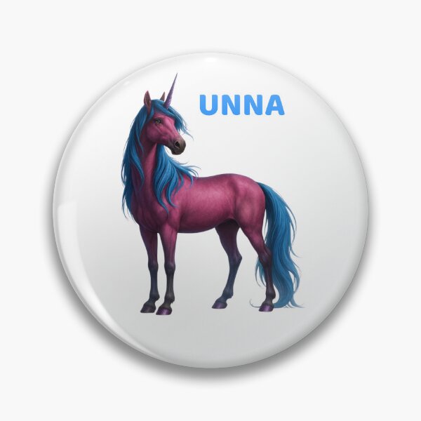 Item preview, Unna the Magical Unicorn – Inspired by a Child’s Imagination designed and sold by Kindness Canvas.
