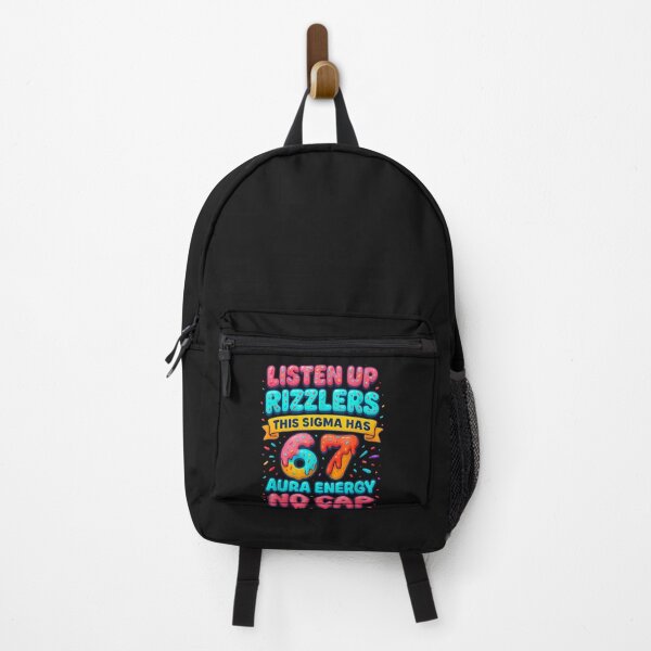 Item preview, Listen Up Rizzlers 6 7 Aura Energy Six Seven 67 Meme No Cap designed and sold by grumpzara.