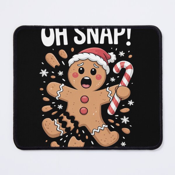 Item preview, Funny Christmas Gingerbread Man Oh Snap Pajama designed and sold by khorbiasieno.