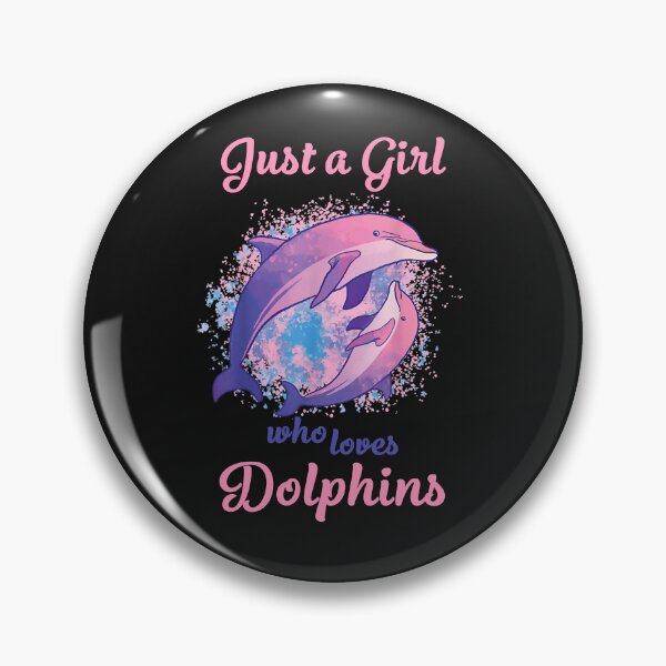 Item preview, Just a Girl Who Loves Dolphins Shirt designed and sold by TinaMDedrick.