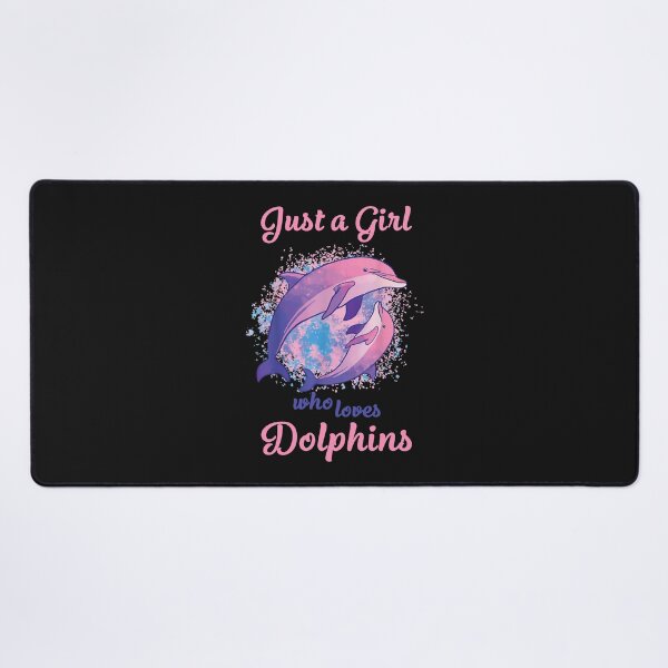 Item preview, Just a Girl Who Loves Dolphins Shirt designed and sold by TinaMDedrick.