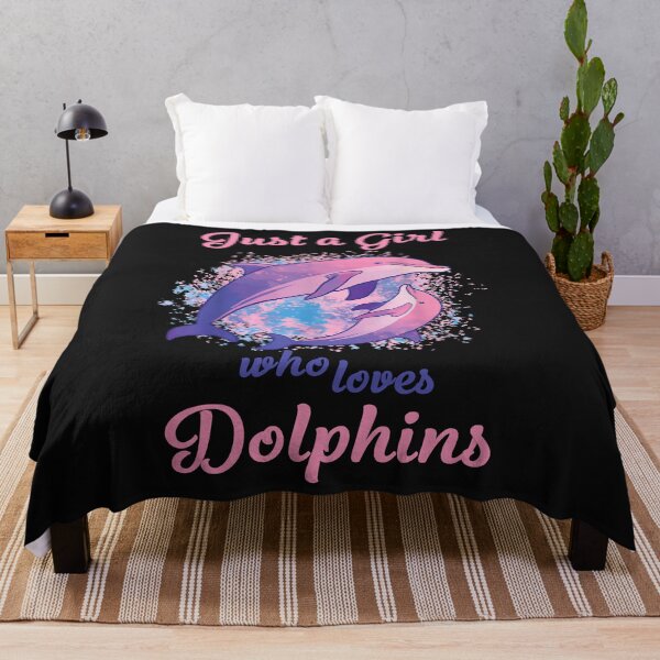 Item preview, Just a Girl Who Loves Dolphins Shirt designed and sold by TinaMDedrick.
