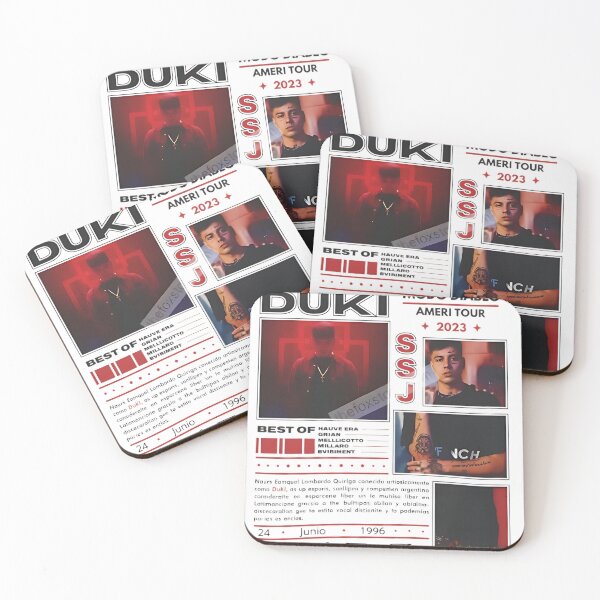 Item preview, Duki Modo Diablo Ameri Tour 2023 Trap Argentina Poster Shirt designed and sold by SugawaraTaikixl.
