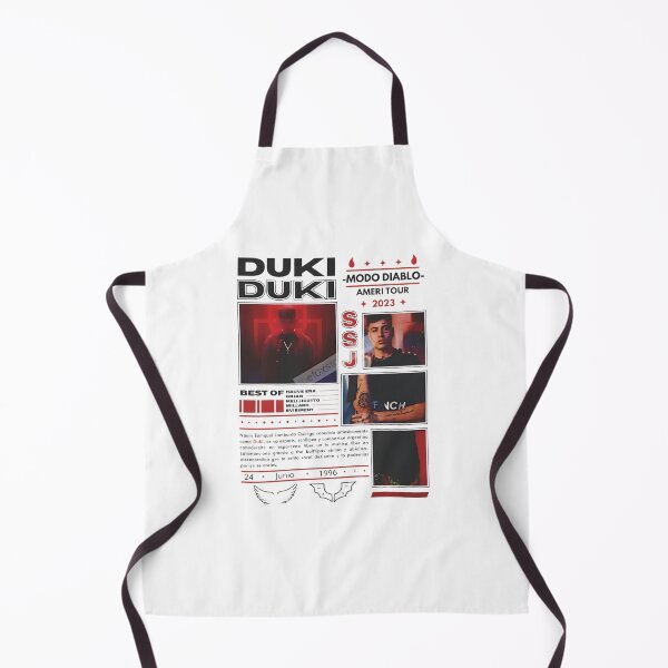 Item preview, Duki Modo Diablo Ameri Tour 2023 Trap Argentina Poster Shirt designed and sold by SugawaraTaikixl.