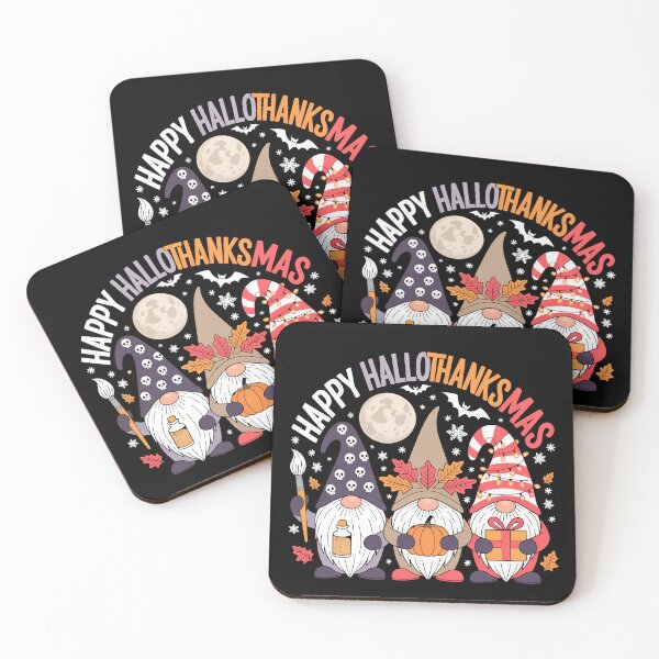 Item preview, Happy Hallothanksmas Gnomes hallowwen 2025 designed and sold by VividDripCo.