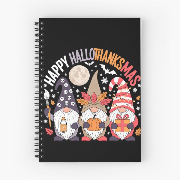 Item preview, Happy Hallothanksmas Gnomes hallowwen 2025 designed and sold by VividDripCo.