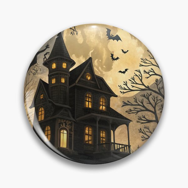 Item preview, Happy Halloween poster, postcard, illustration designed and sold by 4Seasons.