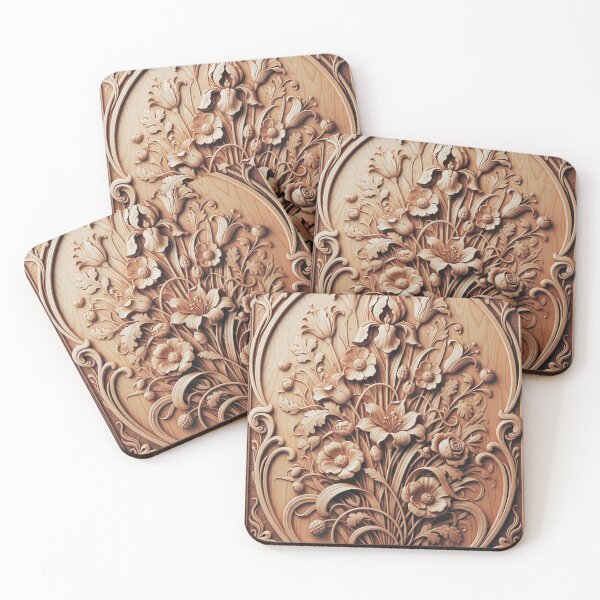 Item preview, Wooden flowers designed and sold by KenUnger.