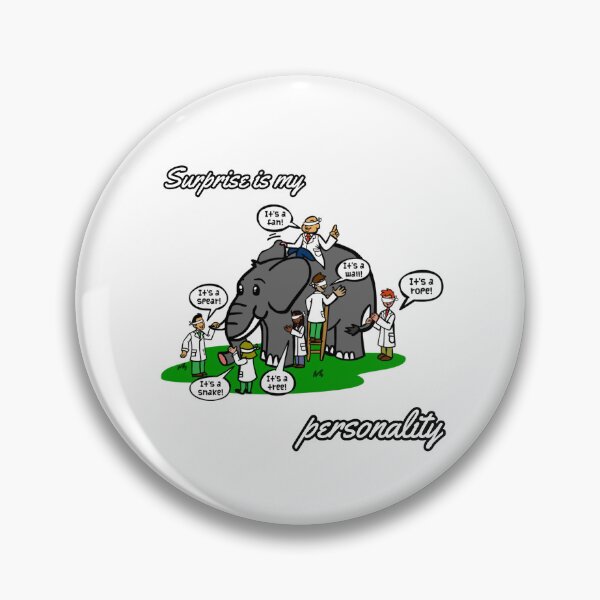 Artikelvorschau, „Überraschung ist meine Persönlichkeit“ Gefühl ist nicht immer die Wahrheit, Wahrnehmungsdesign entworfen und verkauft von TR_fairydesigns.