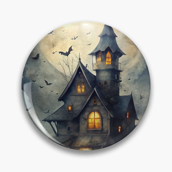 Item preview, Happy Halloween poster, postcard, illustration designed and sold by 4Seasons.
