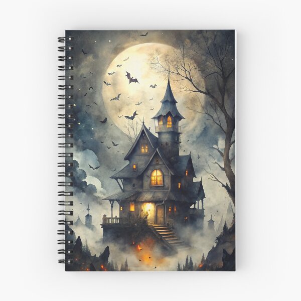 Item preview, Happy Halloween poster, postcard, illustration designed and sold by 4Seasons.