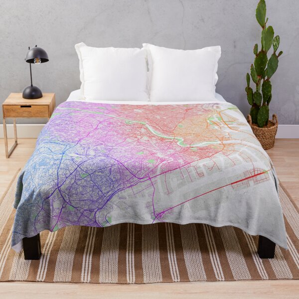 Item preview, Kawasaki City Map of Kanagawa, Japan - Colorful designed and sold by deMAP.