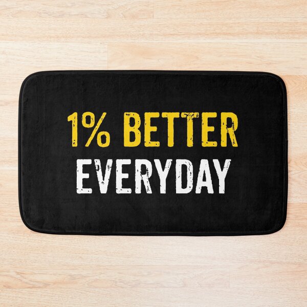 Item preview, 1% Better Everyday - Motivation Word designed and sold by kamalasyakila.