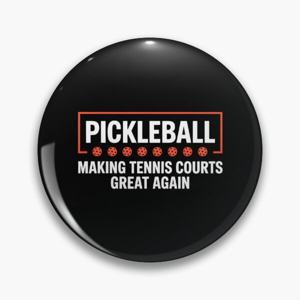 Item preview, Pickleball Making Tennis Courts Great Again Funny designed and sold by ValerieRodrigue.