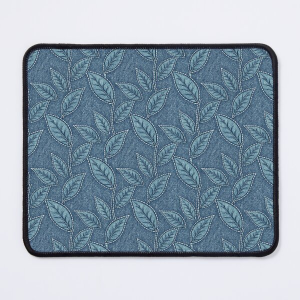 Item preview, Divine Denim Design Teal Leaves designed and sold by Maddie4Real.