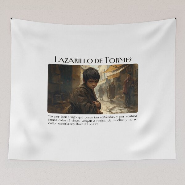 Item preview, Quote from Lazarillo de Tormes designed and sold by Filologica.