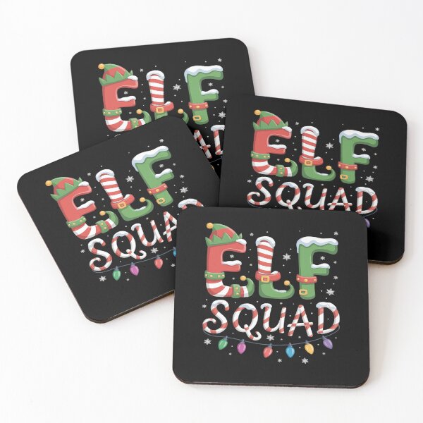 Item preview, Elf Squad Funny Christmas Family Pajamas designed and sold by HaileyRobel.