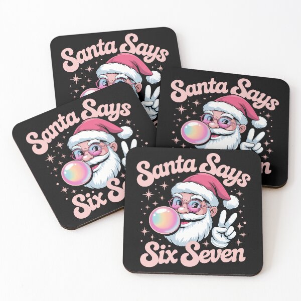 Item preview, Santa say six seven merry christmas 2025 designed and sold by VividDripCo.