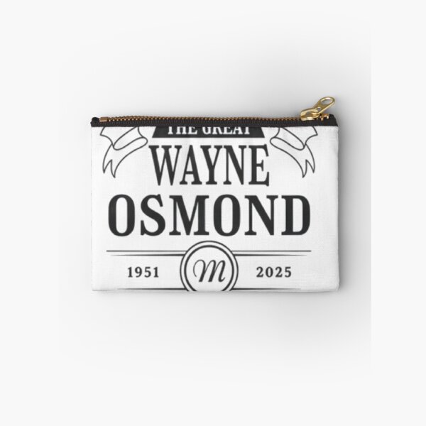 Item preview, Wayne Osmond 1951–2025 Vintage Tribute Classic Music Logo Shirt designed and sold by YoshidaKatsu0ph.
