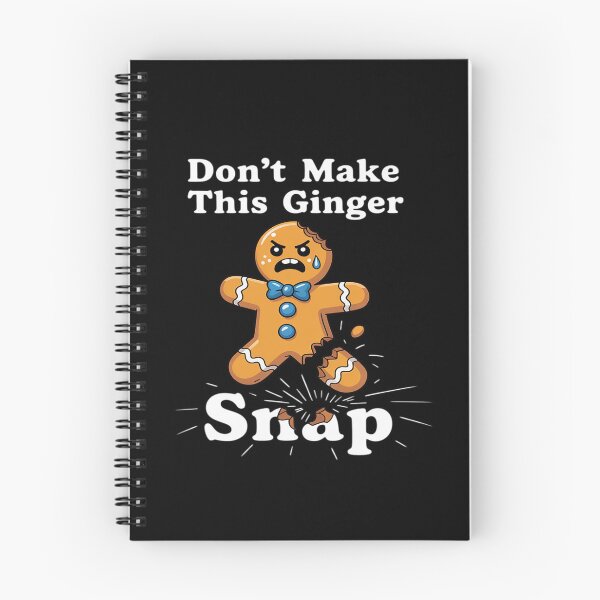 Item preview, Don't Make This Ginger Snap Redhead Christmas designed and sold by FranzFriesen.