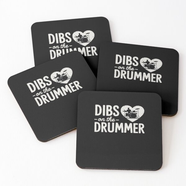 Item preview, Dibs On The Drummer Funny Drummer Wife Husband Girlfriend designed and sold by RayArmstrong.