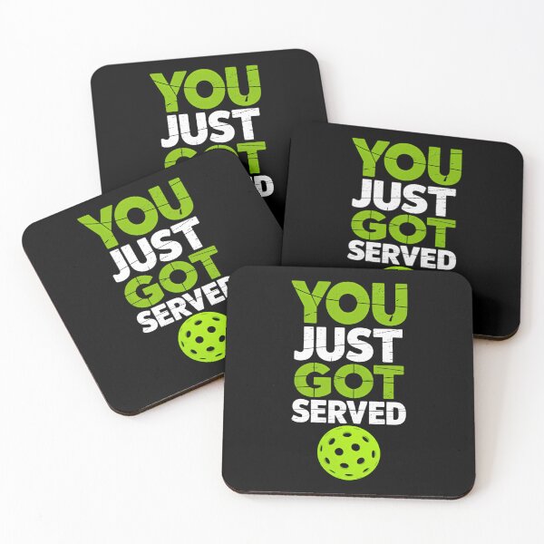 Item preview, You Just Got Served Pickleball Funny Pickleball Player Sport designed and sold by ValerieRodrigue.