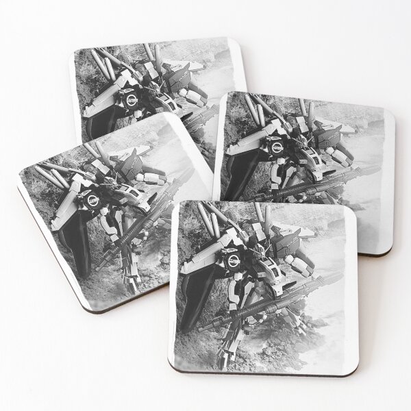 Item preview, Ex-S / S Gundam illustration black white designed and sold by sabartgunpla.