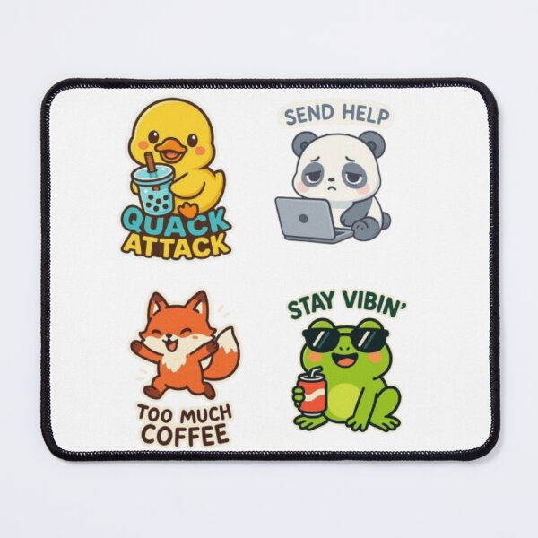 Item preview, Kawaii animal vibes designed and sold by Vegasstickers.