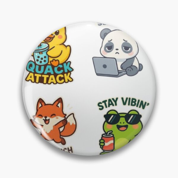 Item preview, Kawaii animal vibes  designed and sold by Vegasstickers.