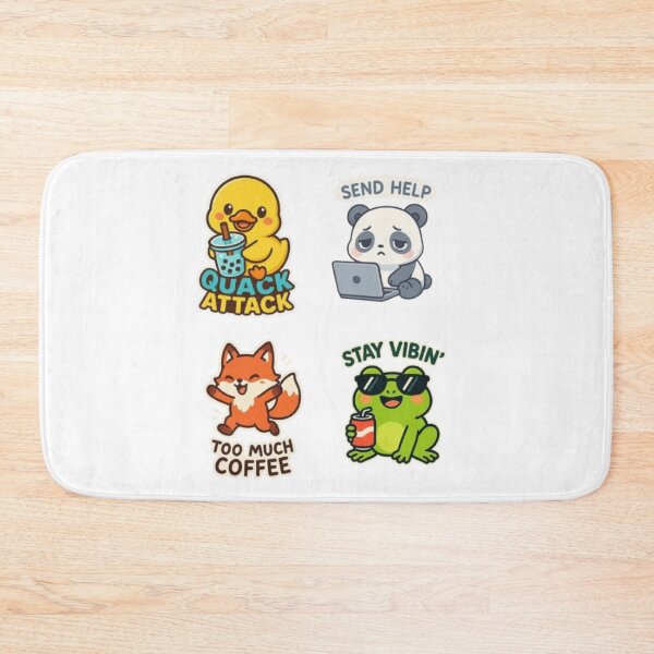 Item preview, Kawaii animal vibes  designed and sold by Vegasstickers.