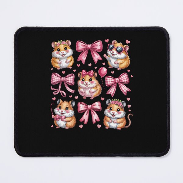 Item preview, Cute Coquette Bow Hamster Pajamas Pjs Clothes Girls designed and sold by MinaReinger.
